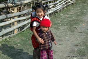 Putao Last Village Trek children